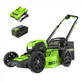 40V 20" Cordless Battery 4-in-1 Push Lawn Mower: 4.0 Ah Battery and 2A Charger, LM2054