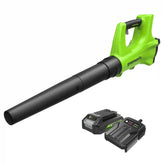 OPEN BOX 24V Cordless 330 CFM Axial Blower: 2.0 Ah Battery and Charger