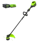 60V 17" Cordless Battery Brushless String Trimmer: 2.5 Ah Battery and Charger