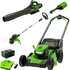 OPEN BOX 80V 21" Cordless Battery Brushless Self-Propelled Mower 3pc Combo Kit: 4.0 Ah Battery and 4A Charger