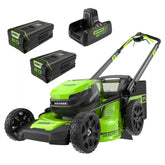 80V 21" Cordless Battery 4-in-1 Self-Propelled Mower w/ (2) 4.0Ah Batteries & Charger, LM2118S