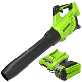 40V 500 CFM Cordless Battery Leaf Blower: 2.5 Ah Battery and Charger