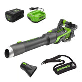 OPEN BOX 80V 800 CFM Brushless Leaf Blower w/ 2.5Ah Battery & Charger