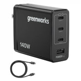 24V PowerAll Charger Set with 140W USB-C Charger Block and (2) 3.3' 100W USB-C Cables