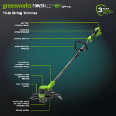 OPEN BOX 48V (24V x 2) 21" Cordless Battery Push Mower 3PC Combo Kit w/ (4) 4.0Ah High Power Batteries & (2) Dual Port Chargers