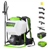 60V Cordless Battery Backpack Sprayer: 2.0 Ah Battery and Charger