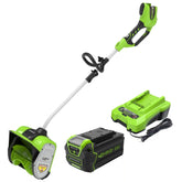 40V 12" Cordless Battery Snow Shovel: 4.0 Ah Battery and Charger