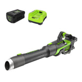 RENEWED 80V 750CFM Cordless Battery Leaf Blower: 2.5 Ah Battery and Charger
