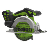 24V PowerAll 6-1/2" 5000RPM Circular Saw, Tool Only