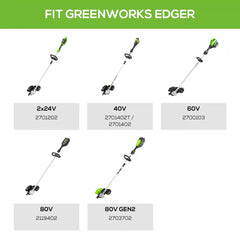 8" Edger Blades (2-Pack)