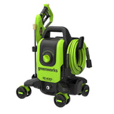 2400-PSI Brushless 1.2 GPM Four-Weel Electric Pressure Washer