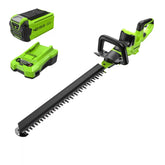40V 26" Cordless Battery Hedge Trimmer: 2.0 Ah Battery and Charger