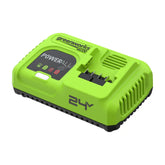 24V PowerAll Pro 200W Ultra Fast Battery Charger with Indicator Lights