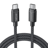 6FT 140W Fast Charging Cord, Bi-Directional USB-C