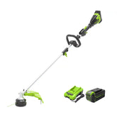40V 16" Cordless Battery Brushless String Trimmer (Attachment Capable): 4.0 Ah Battery and Charger