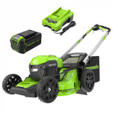 40V 21" Cordless Battery Self-Propelled Lawn Mower: 5.0Ah Battery and Charger, LM2154S