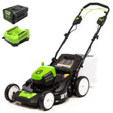 80V 21" Cordless Battery 3-in-1 Self-Propelled Lawn Mower w/ 4.0Ah Battery & Charger, LM2138S