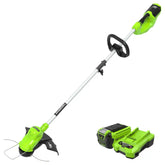 OPEN BOX 40V 15" Cordless Battery String Trimmer, 2Ah Battery and Charger