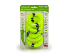 .095" Pre-Cut String Trimmer Line (5-Pack)