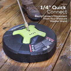 3000 PSI Pressure Washer, 15" Surface Cleaner and Extension Combo Kit