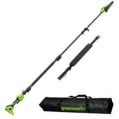 24V 8" Cordless Battery Telescope Pole Saw+Bag (Tool Only)