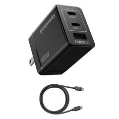 24V PowerAll Charger Set with 65W USB-C Charger Block and (1) 3' 100W USB-C Cable