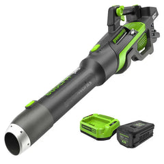 RENEWED 80V 800 CFM Brushless Leaf Blower: 2.5 Ah Battery and Charger