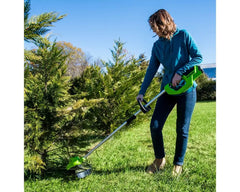 OPEN BOX 40V 15" Cordless Battery String Trimmer, 2Ah Battery and Charger