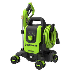2400-PSI Brushless 1.2 GPM Four-Weel Electric Pressure Washer