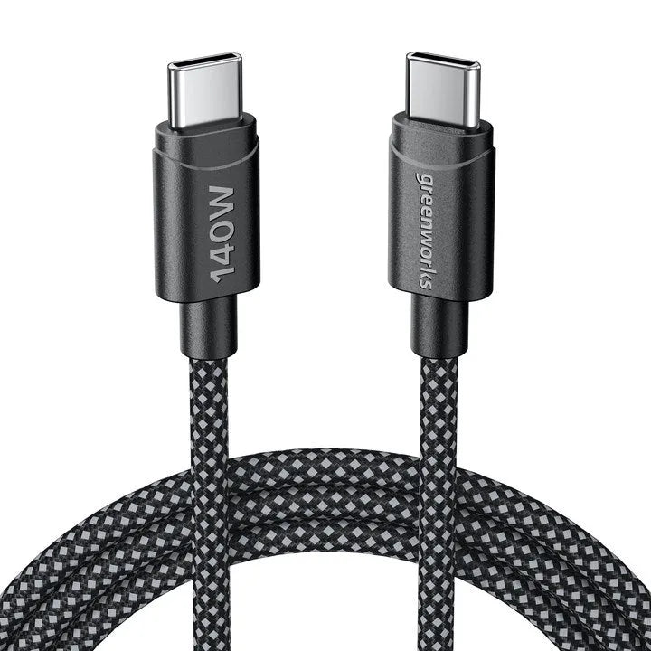 6FT 140W Fast Charging Cord, Bi-Directional USB-C