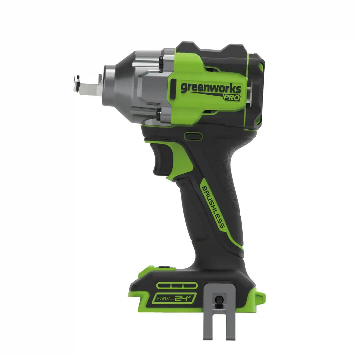 24V PowerAll Pro 560 ft-lb Breakaway Torque 1/2" Impact Wrench, Tool Only