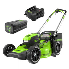 80V 21" Cordless Battery 4-in-1 Self-Propelled Lawn Mower, 8.0 Ah Battery and 6A Charger, LM2108S