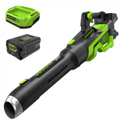 60V 660 CFM Cordless Battery Brushless Leaf Blower: 2.5 Ah Battery and Charger